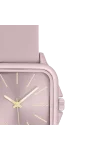 OOZOO Timepieces Pink Leather Strap C11667