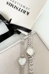 OOZOO Ladies Silver Bracelet 32mm C11418