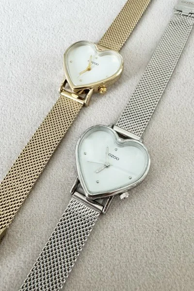 OOZOO Ladies Heart Silver Bracelet C11413