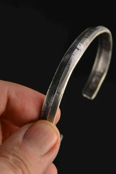 Βραχιόλι TALOS Χειροποίητο από Ασήμι