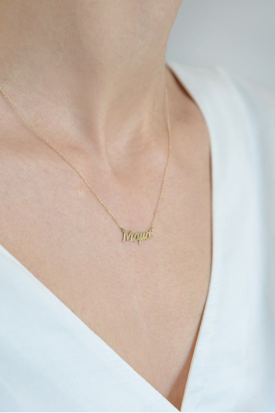 Κολιέ Χρυσό 9Κ Μαμά