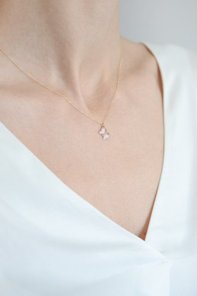 Κολιέ Χρυσό 9Κ Πεταλούδα