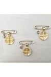 Φυλαχτό Κωνσταντινάτο Χρυσό 9Κ Elite 20mm