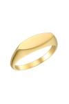 Δαχτυλίδι Χρυσό 9Κ Oval Chevalier