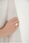 Δαχτυλίδι Χρυσό 9Κ Oval Chevalier