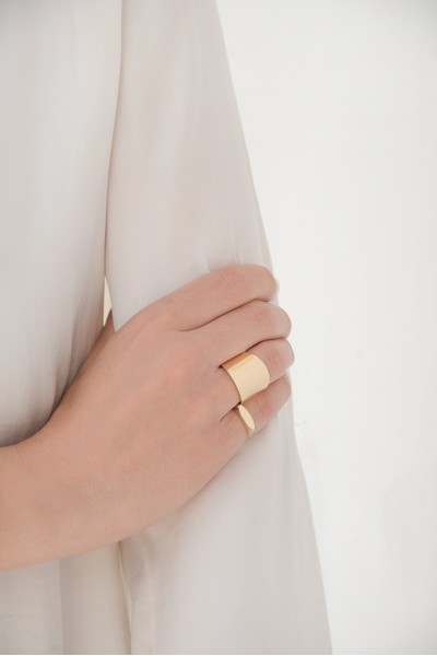 Δαχτυλίδι Χρυσό 9Κ Oval Chevalier