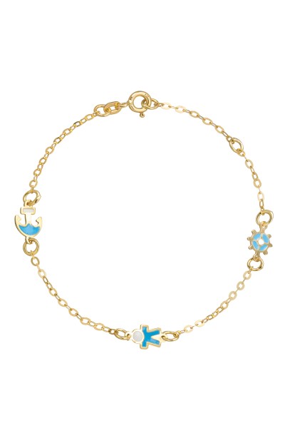 Βραχιόλι Χρυσό 9Κ Boy