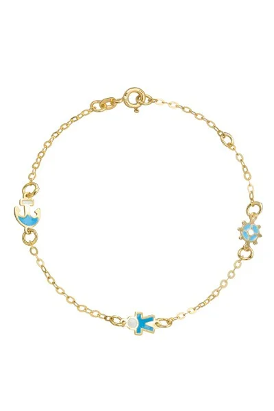 Βραχιόλι Χρυσό 9Κ Boy