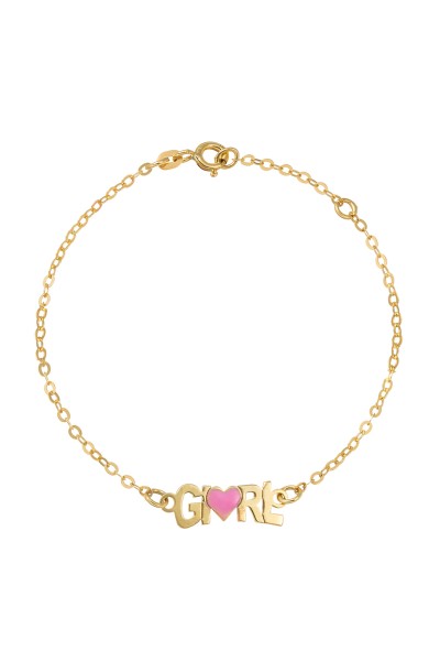 Βραχιόλι Χρυσό 9Κ Girl