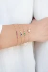 Βραχιόλι Χρυσό 9Κ Pearl Dot