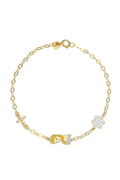 Βραχιόλι Χρυσό 9Κ Frozen