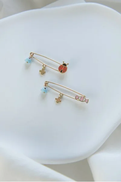 Παιδική Χρυσή 9Κ Παραμάνα Πασχαλίτσα