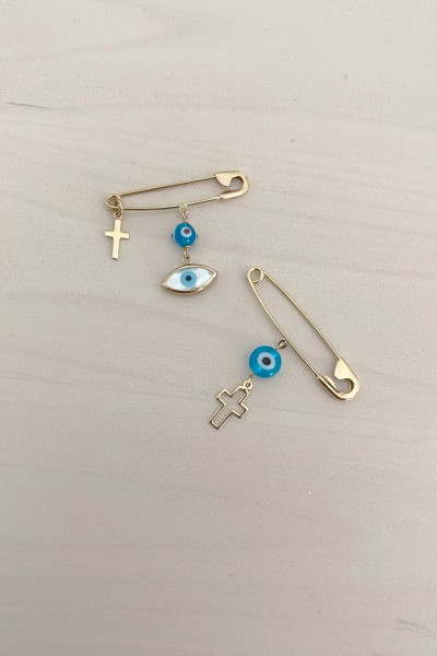 Παιδική Χρυσή 9Κ Παραμάνα Σταυρός