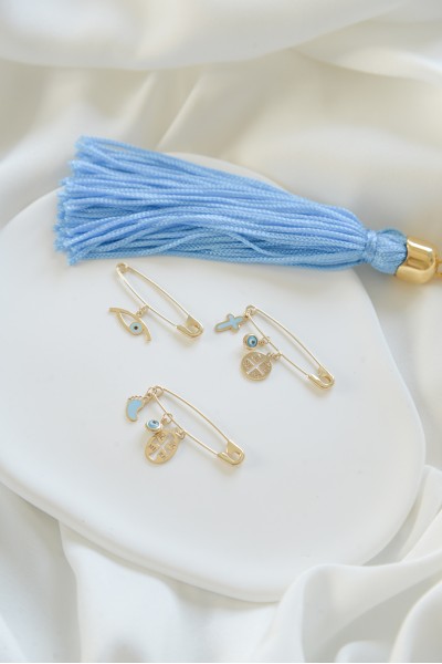 Παιδική Χρυσή 9Κ Παραμάνα Πατουσάκια