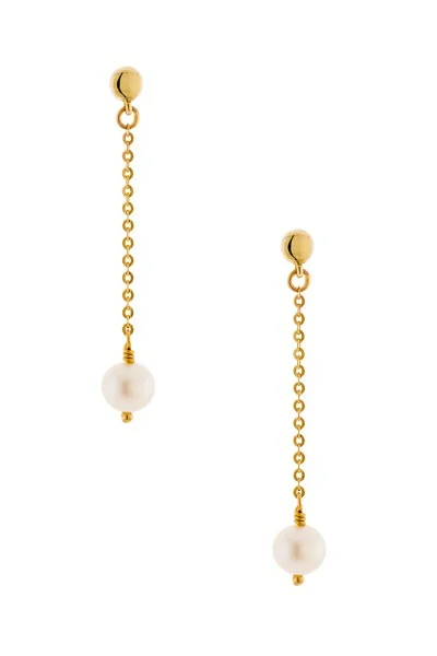 Σκουλαρίκι Χρυσό 14Κ Μαργαριτάρι Elite
