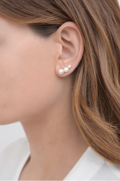 Σκουλαρίκι Χρυσό 14Κ Μαργαριτάρι 6-6.5mm