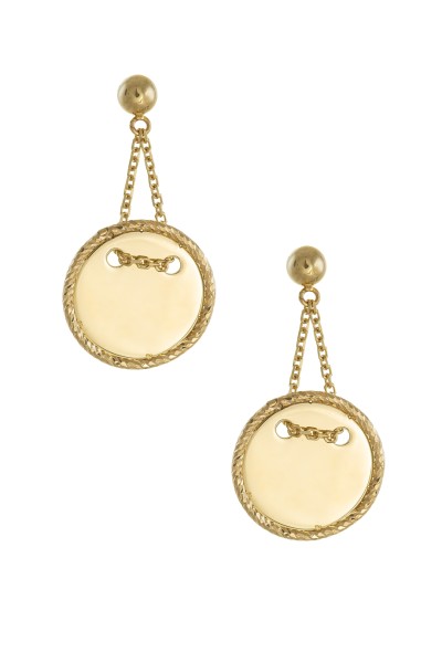 Σκουλαρίκι Χρυσό 14Κ Lady Shine