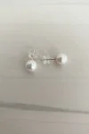 Σκουλαρίκι Χρυσό 14Κ Μαργαριτάρι 7.5-8mm