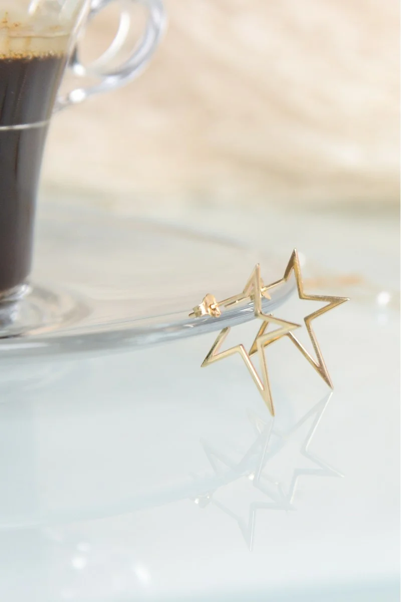 Σκουλαρίκι Χρυσό 14Κ I Star You