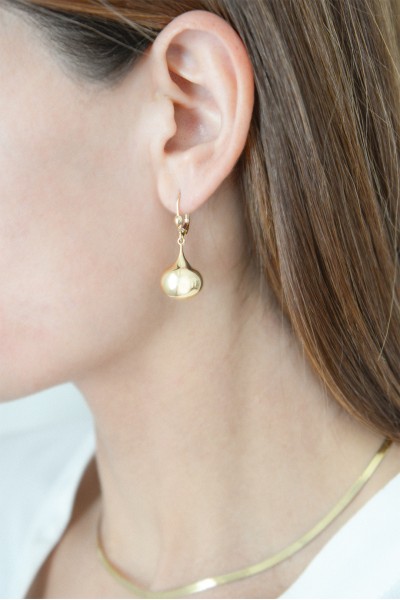 Σκουλαρίκι Χρυσό 14Κ Bomb It Drops Elite