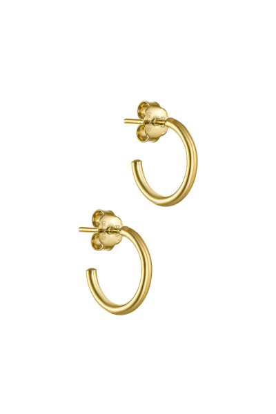 Σκουλαρίκι Χρυσό 14Κ Κρίκος Καρφωτός Small