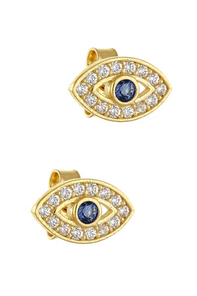 Σκουλαρίκι Χρυσό 14Κ Like An Eye