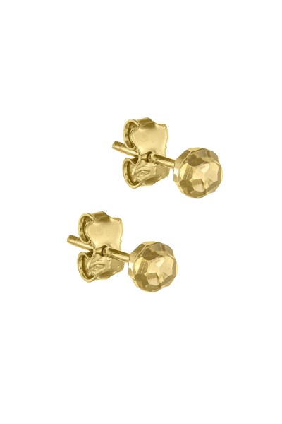 Σκουλαρίκι Χρυσό 14Κ Shiny Party Small 4mm