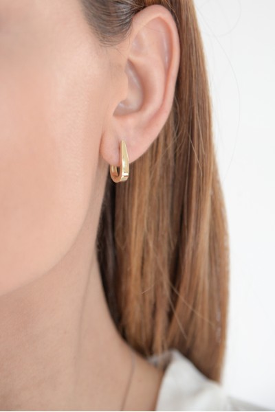 Σκουλαρίκι Χρυσό 14Κ Shiny Drops