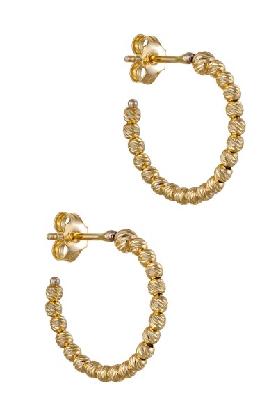 Σκουλαρίκι Χρυσό 14Κ Κρίκος Circle Dolce Vita 2cm