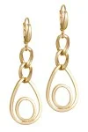 Σκουλαρίκι Χρυσό 14Κ Blogger Style Long 6206