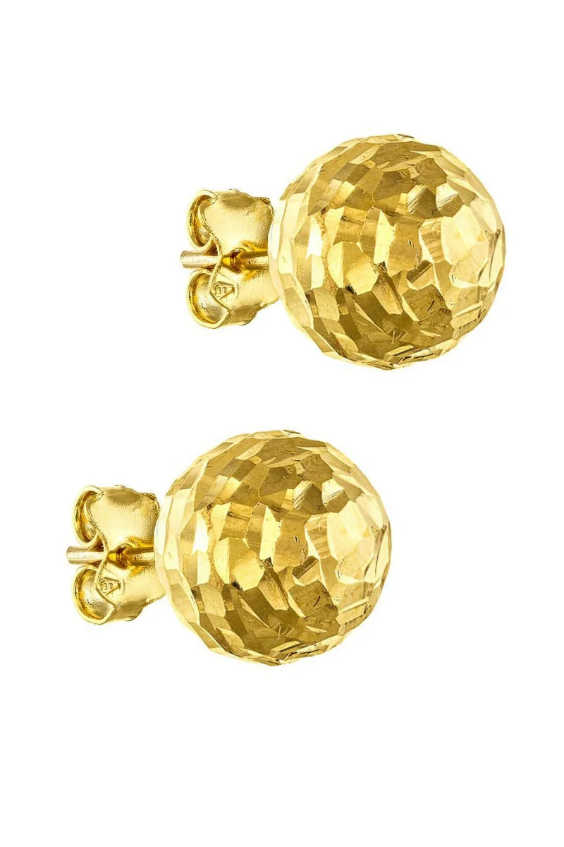 Σκουλαρίκι Χρυσό 14Κ Shiny Party XL 10mm