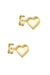 Σκουλαρίκι Χρυσό 14Κ Gold Shiny Heart