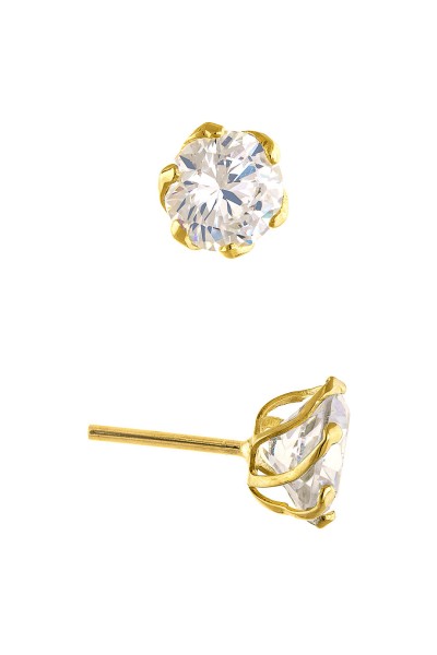 Σκουλαρίκι Χρυσό 14Κ Απλό