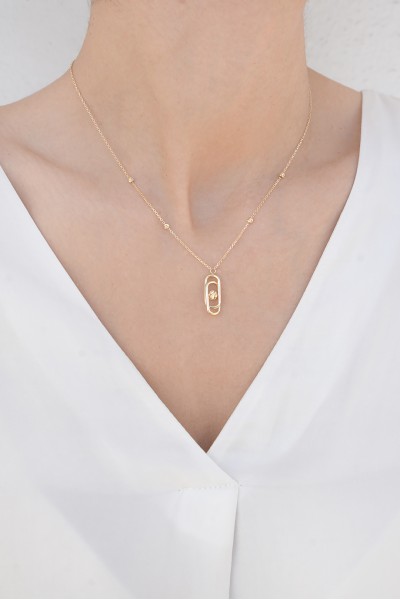 Κολιέ Χρυσό 14Κ Dolce Vita Bond 6066