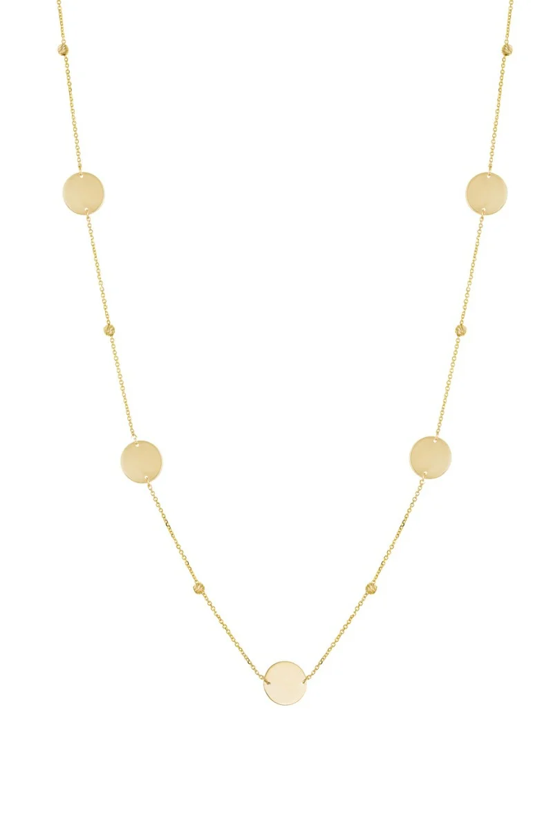 Κολιέ Χρυσό 14Κ SeeK for Gold Shiny Dots 4132