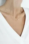 Κολιέ Χρυσό 14Κ SeeK for Gold Shiny Dots 4361