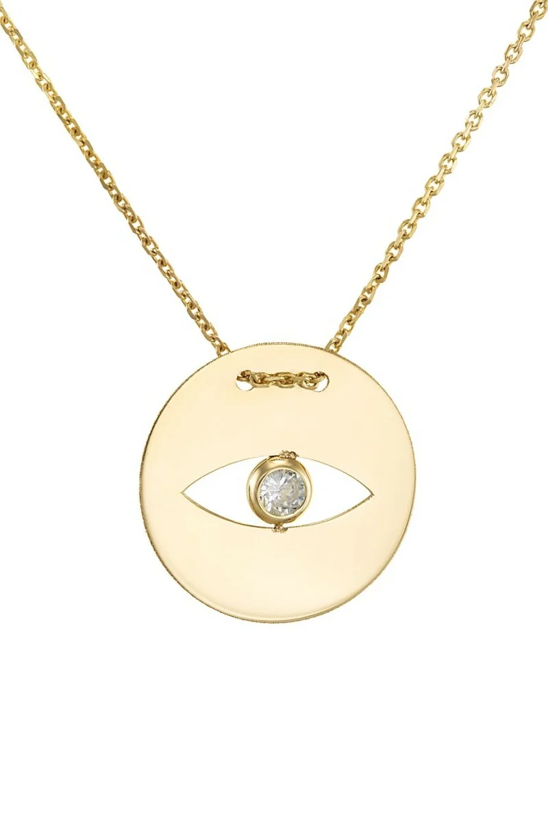 Κολιέ Χρυσό 14Κ SeeK for Gold Shiny You Eye