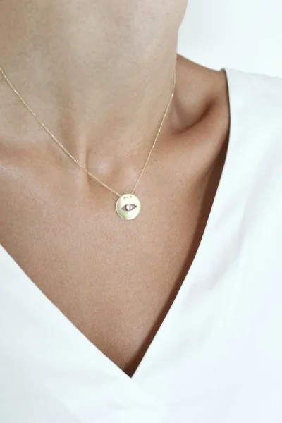 Κολιέ Χρυσό 14Κ SeeK for Gold Shiny You Eye