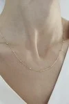 Κολιέ Χρυσό 14Κ Beads 4979