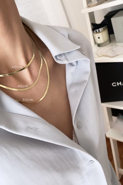 Κολιέ Χρυσό 14Κ Follow the River Elite