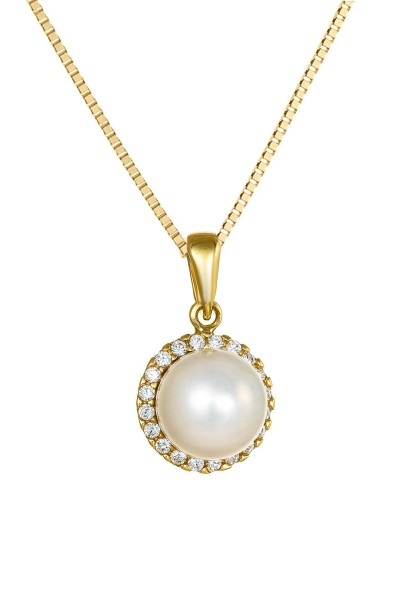 Κρεμαστό Χρυσό 14Κ Μαργαριτάρι