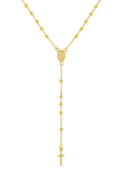 Κολιέ Χρυσό 14Κ Bead It Rosario 5345