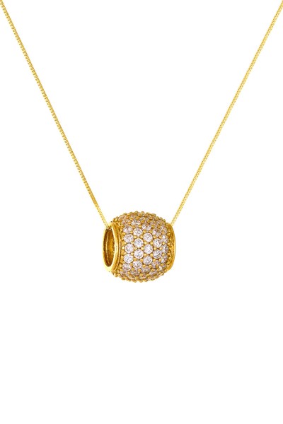 Κρεμαστό Χρυσό 14Κ Μπάλα Elite