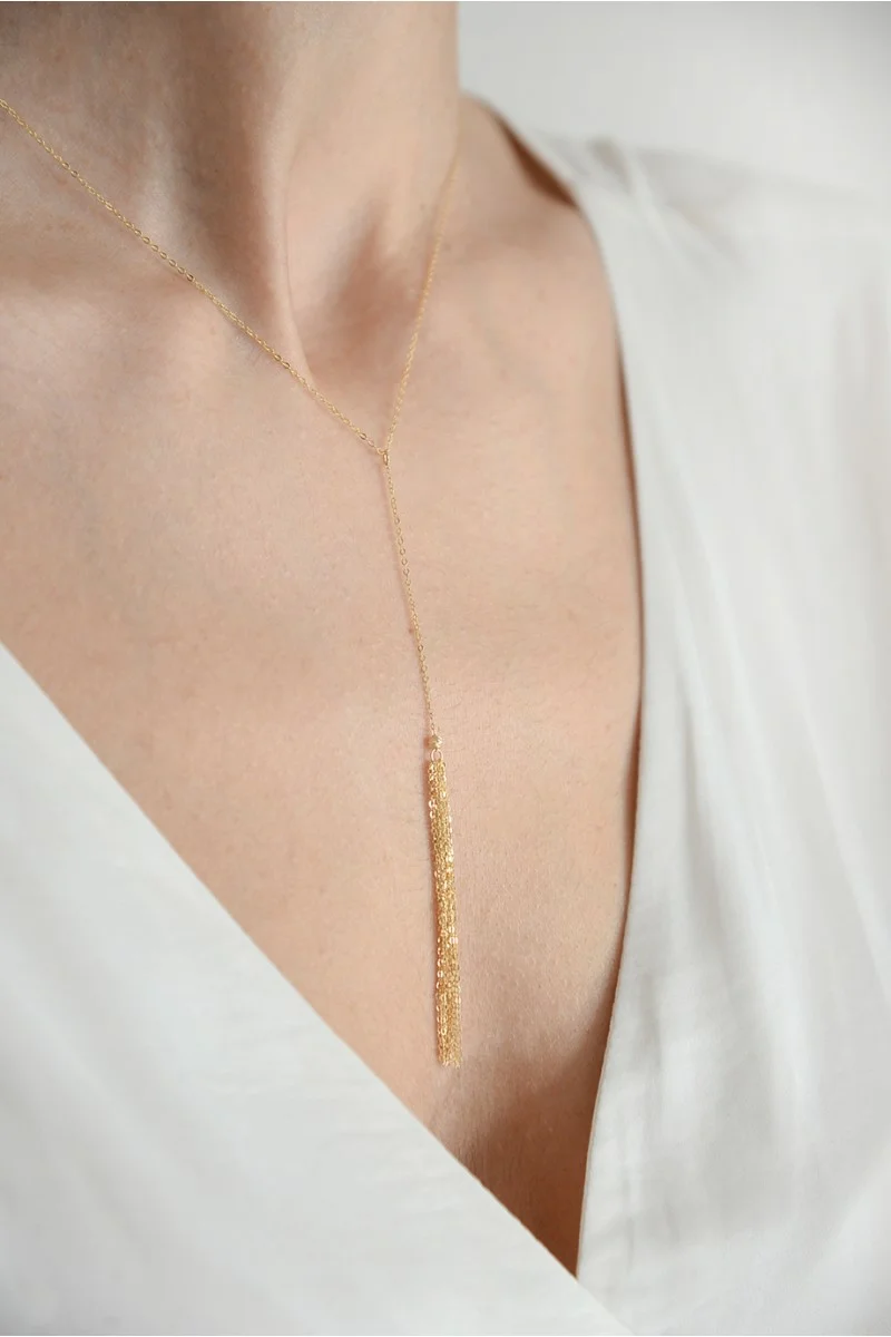 Κολιέ Χρυσό 14Κ Drop Of Gold