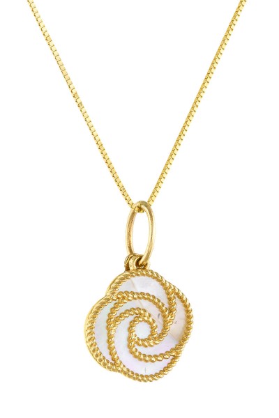 Κρεμαστό Χρυσό 14Κ Bubbles Rose