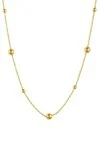 Κολιέ Χρυσό 14Κ Bead It Shine 5662