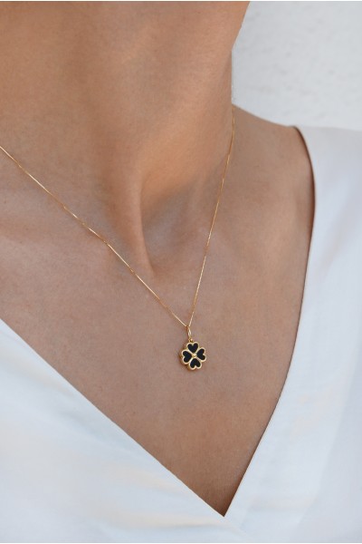 Κρεμαστό Χρυσό 14Κ Lucky Τριφύλλι