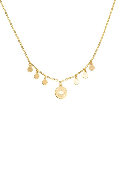 Κολιέ Χρυσό 14Κ SeeK for Gold Star Blings