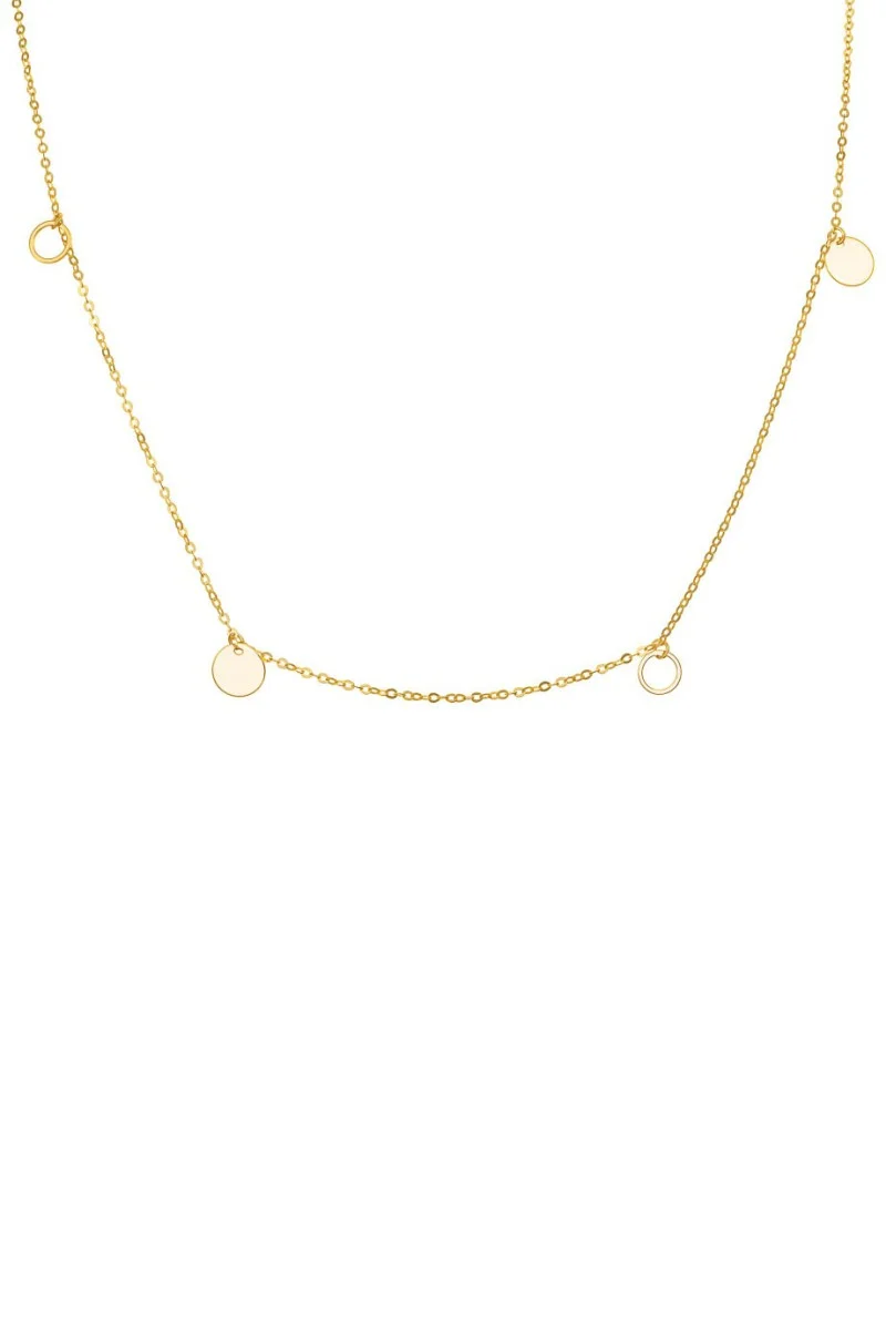 Κολιέ Χρυσό 14Κ SeeK for Gold Multi Dots