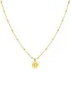 Κολιέ Χρυσό 14Κ SeeK for Gold Chic Boho Eye
